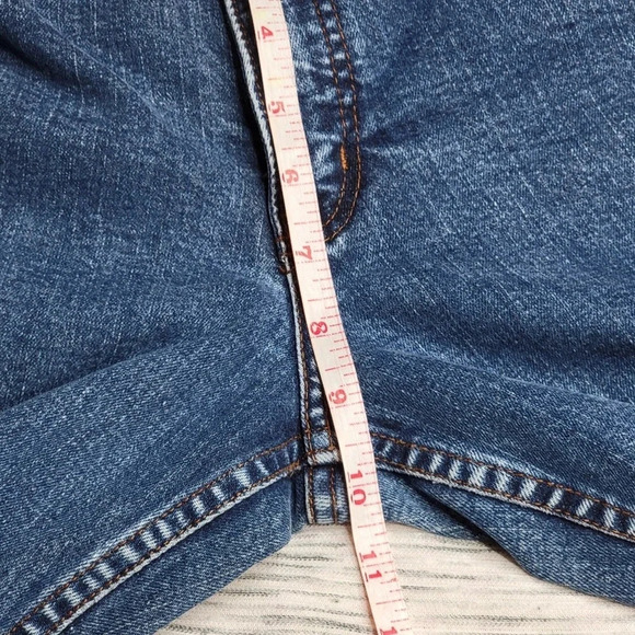 HARLEY DAVIDSON Women's Highrise Medium Wash Bootcut Jeans Size 8 Long Blue - Picture 11 of 16